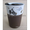Starbucks Coffee Mug/Gift Cup with various bicycle/car pattern